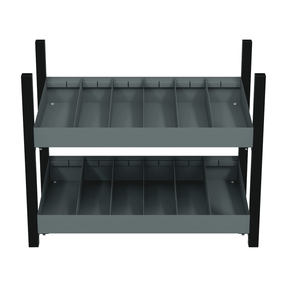 Modular Storage Mid Unit 2 Compartment Shelve 580mm Model No- APMRM4