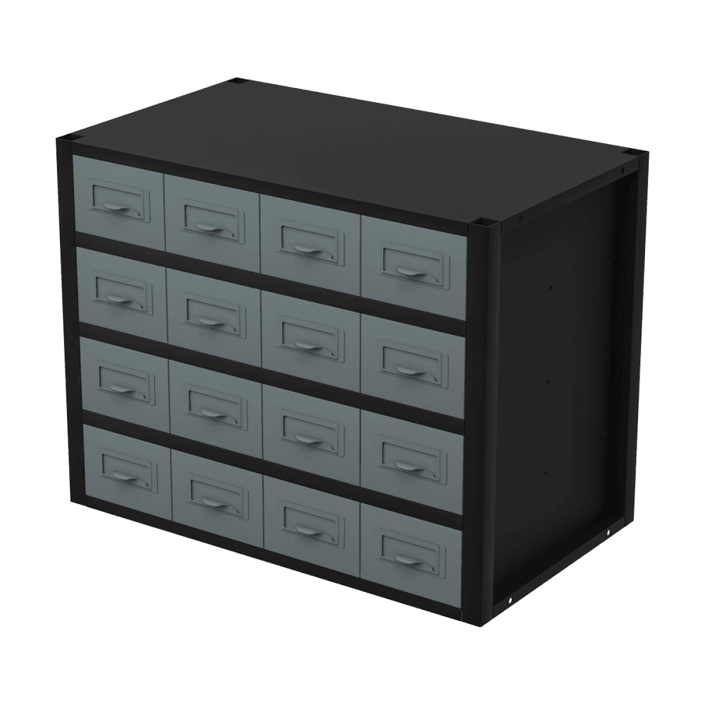 Modular Storage Mid Unit 16 Small Drawers 580mm Model No- APMRM5