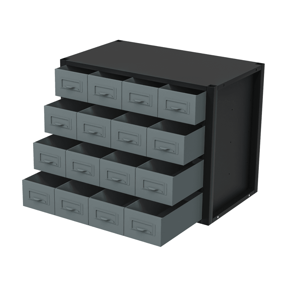 Modular Storage Mid Unit 16 Small Drawers 580mm Model No- APMRM5