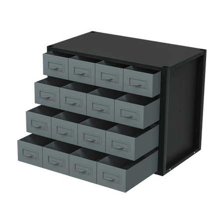 Modular Storage Mid Unit 16 Small Drawers 580mm Model No- APMRM5
