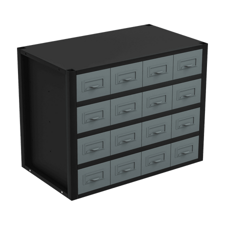 Modular Storage Mid Unit 16 Small Drawers 580mm Model No- APMRM5