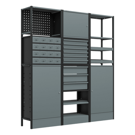 Modular Storage System Combo 1.74m Model No- APMRSTACK1