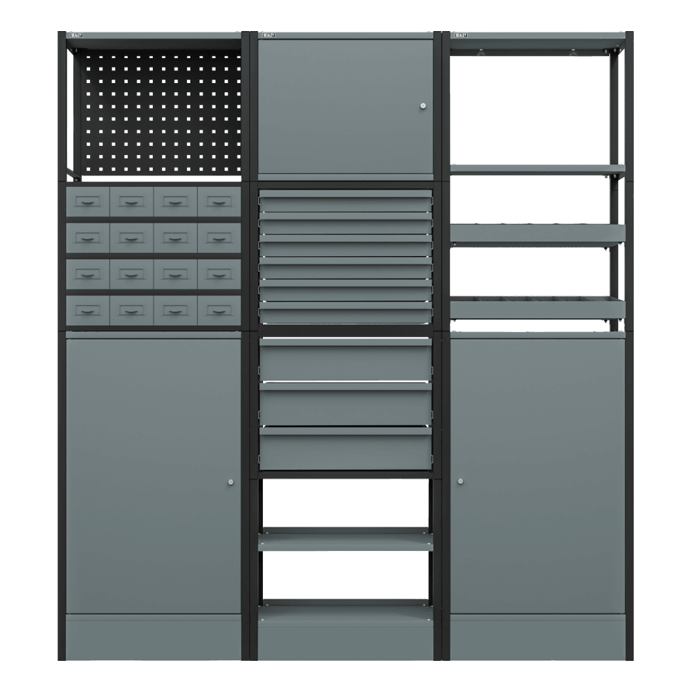 Modular Storage System Combo 1.74m Model No- APMRSTACK1