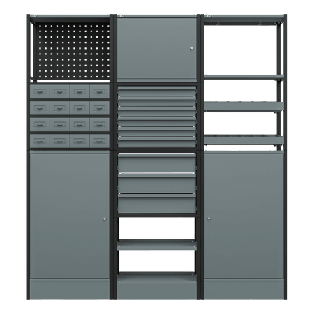 Modular Storage System Combo 1.74m Model No- APMRSTACK1
