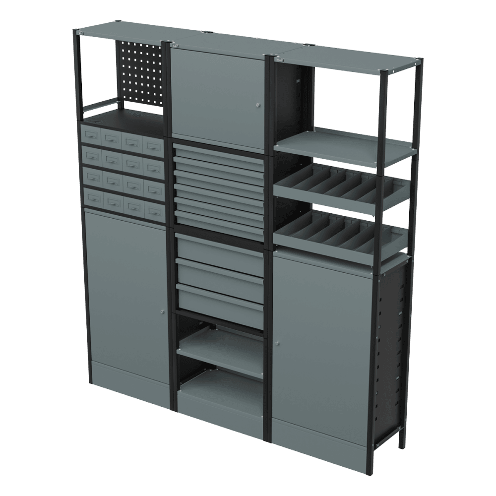 Modular Storage System Combo 1.74m Model No- APMRSTACK1