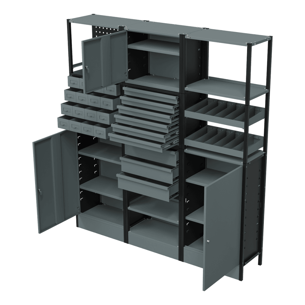 Modular Storage System Combo 1.74m Model No- APMRSTACK1