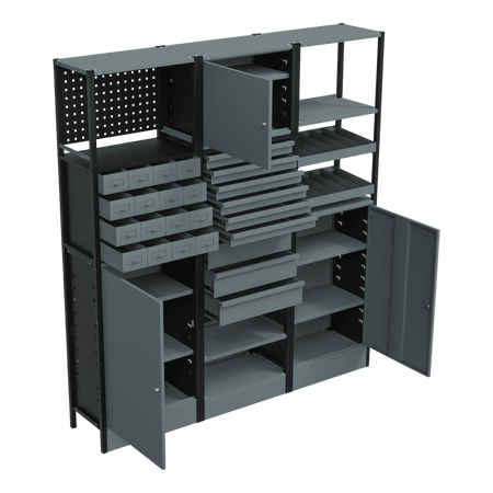 Modular Storage System Combo 1.74m Model No- APMRSTACK1