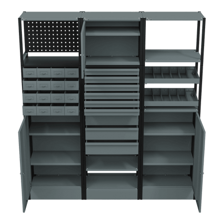 Modular Storage System Combo 1.74m Model No- APMRSTACK1