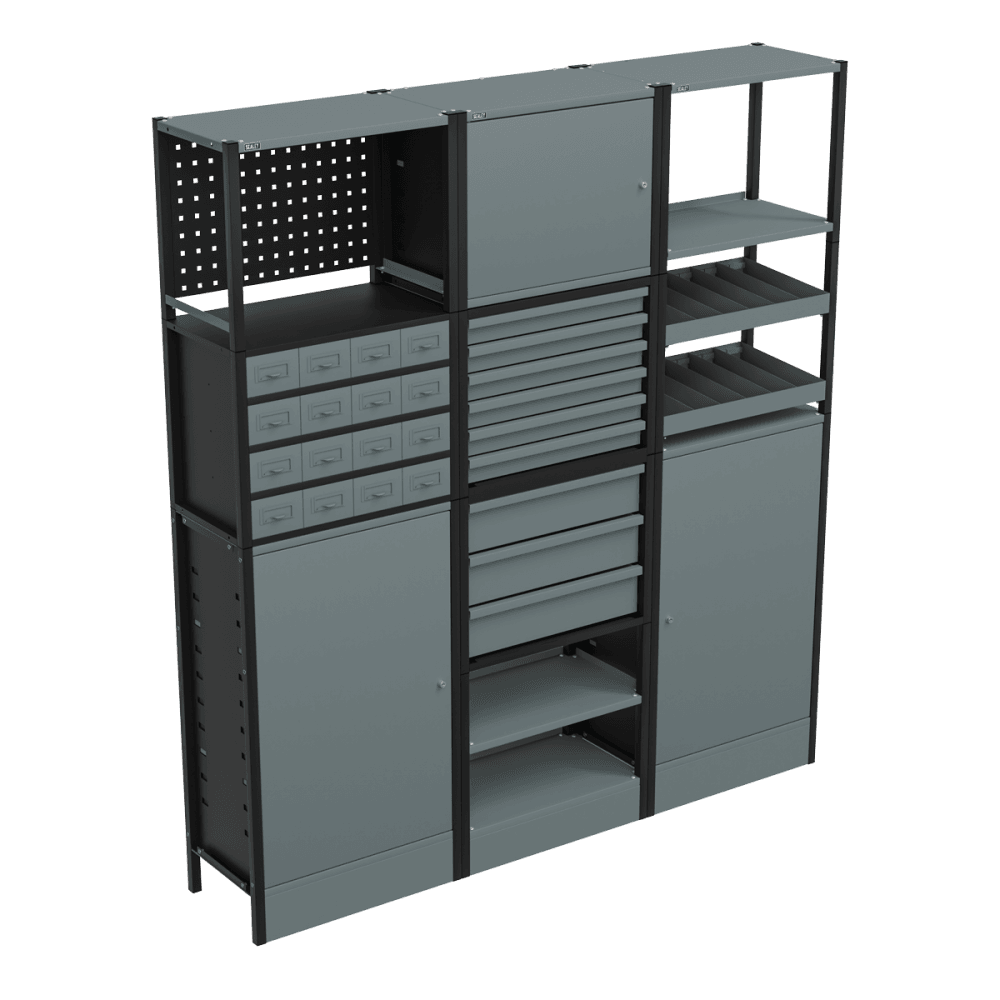Modular Storage System Combo 1.74m Model No- APMRSTACK1