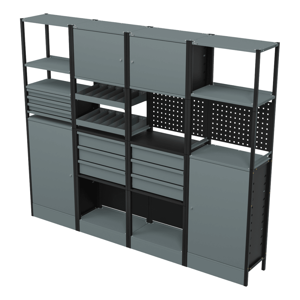 Modular Storage System Combo 2.32m Model No- APMRSTACK2