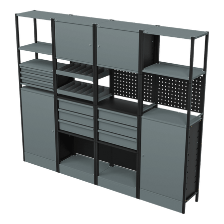 Modular Storage System Combo 2.32m Model No- APMRSTACK2