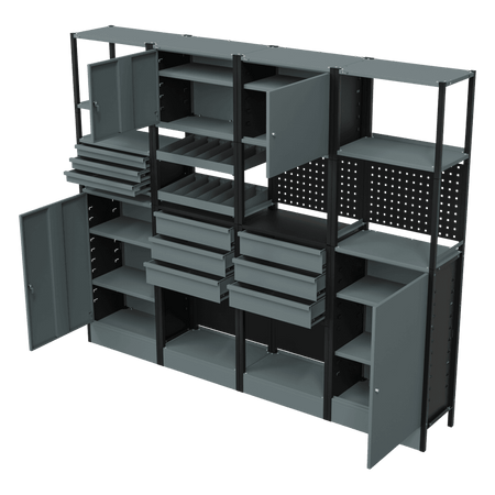 Modular Storage System Combo 2.32m Model No- APMRSTACK2