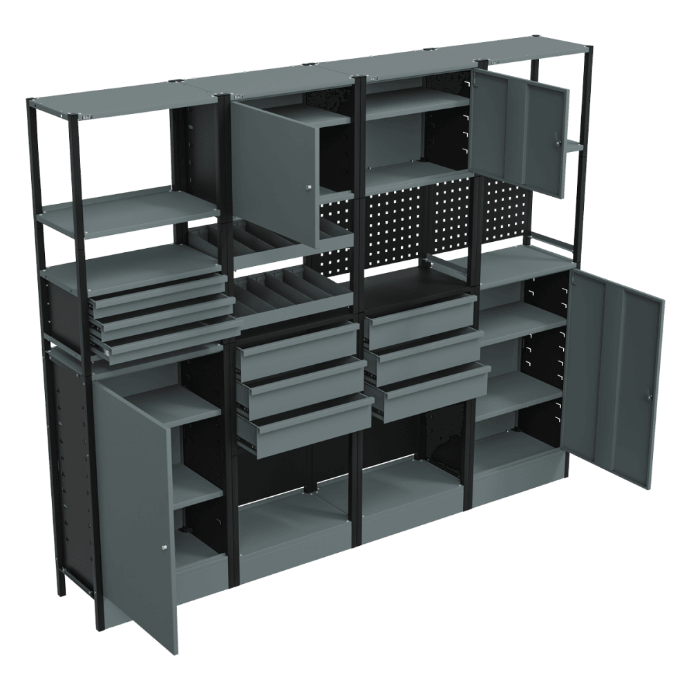 Modular Storage System Combo 2.32m Model No- APMRSTACK2
