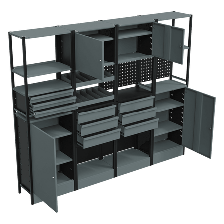 Modular Storage System Combo 2.32m Model No- APMRSTACK2
