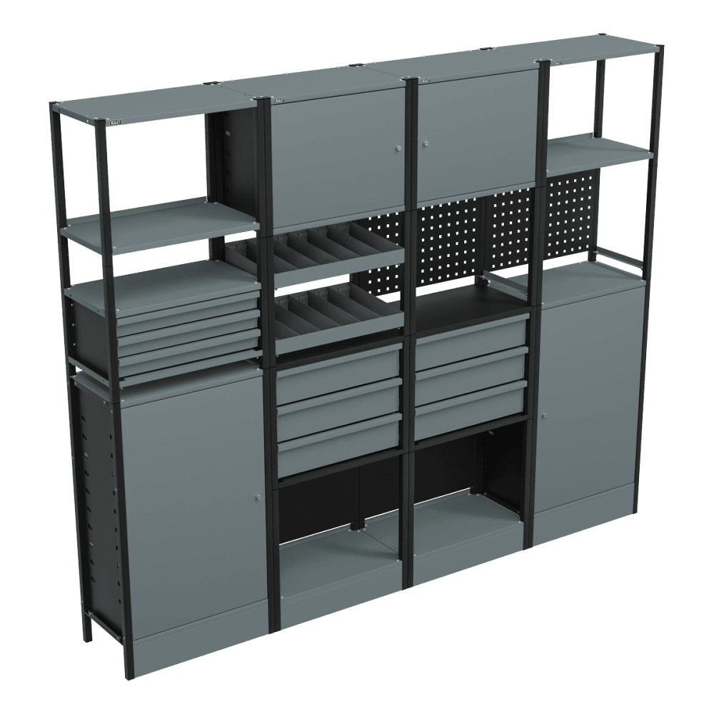 Modular Storage System Combo 2.32m Model No- APMRSTACK2