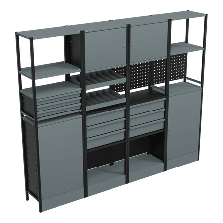 Modular Storage System Combo 2.32m Model No- APMRSTACK2