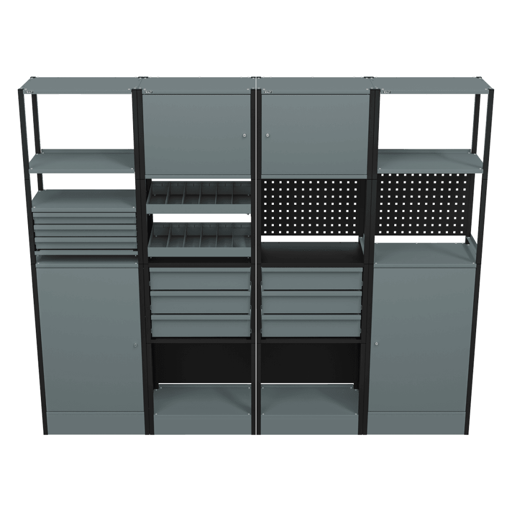 Modular Storage System Combo 2.32m Model No- APMRSTACK2
