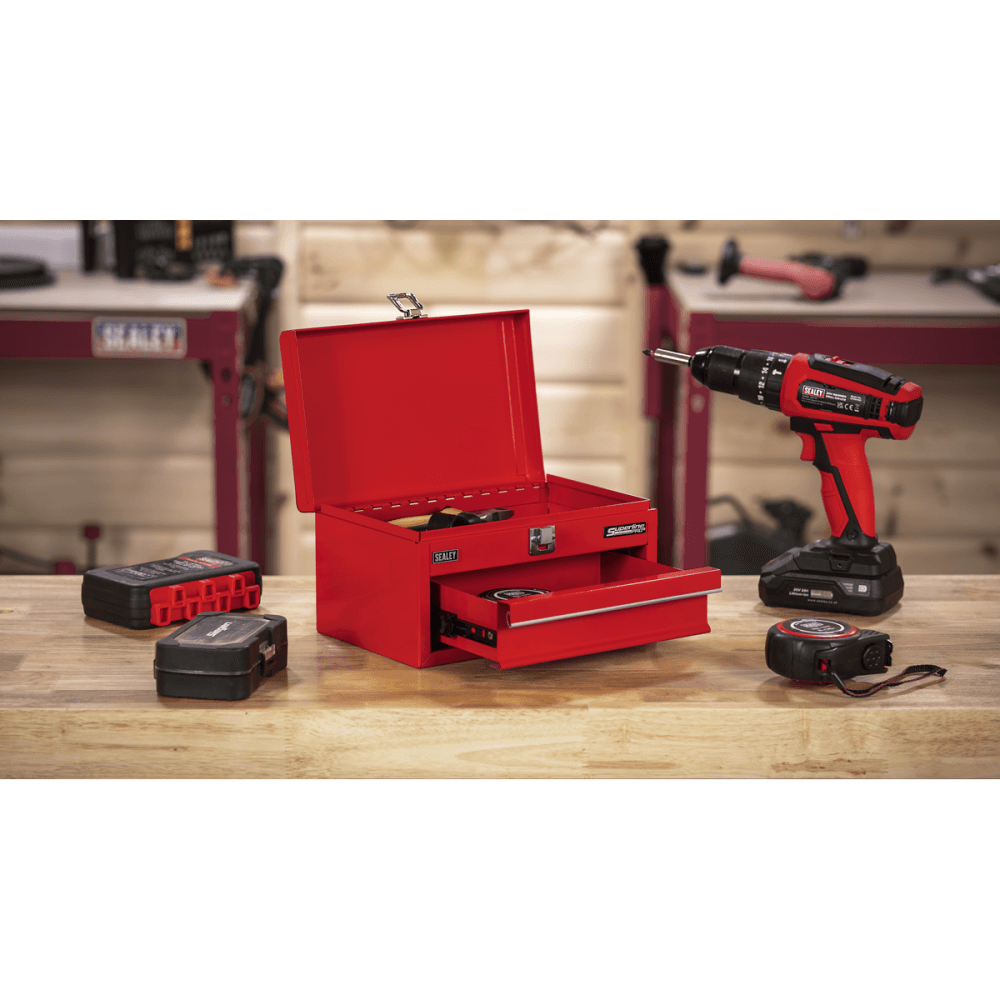 Superline Pro Mini Toolbox 1 Drawer - Red Model No- APMTB1