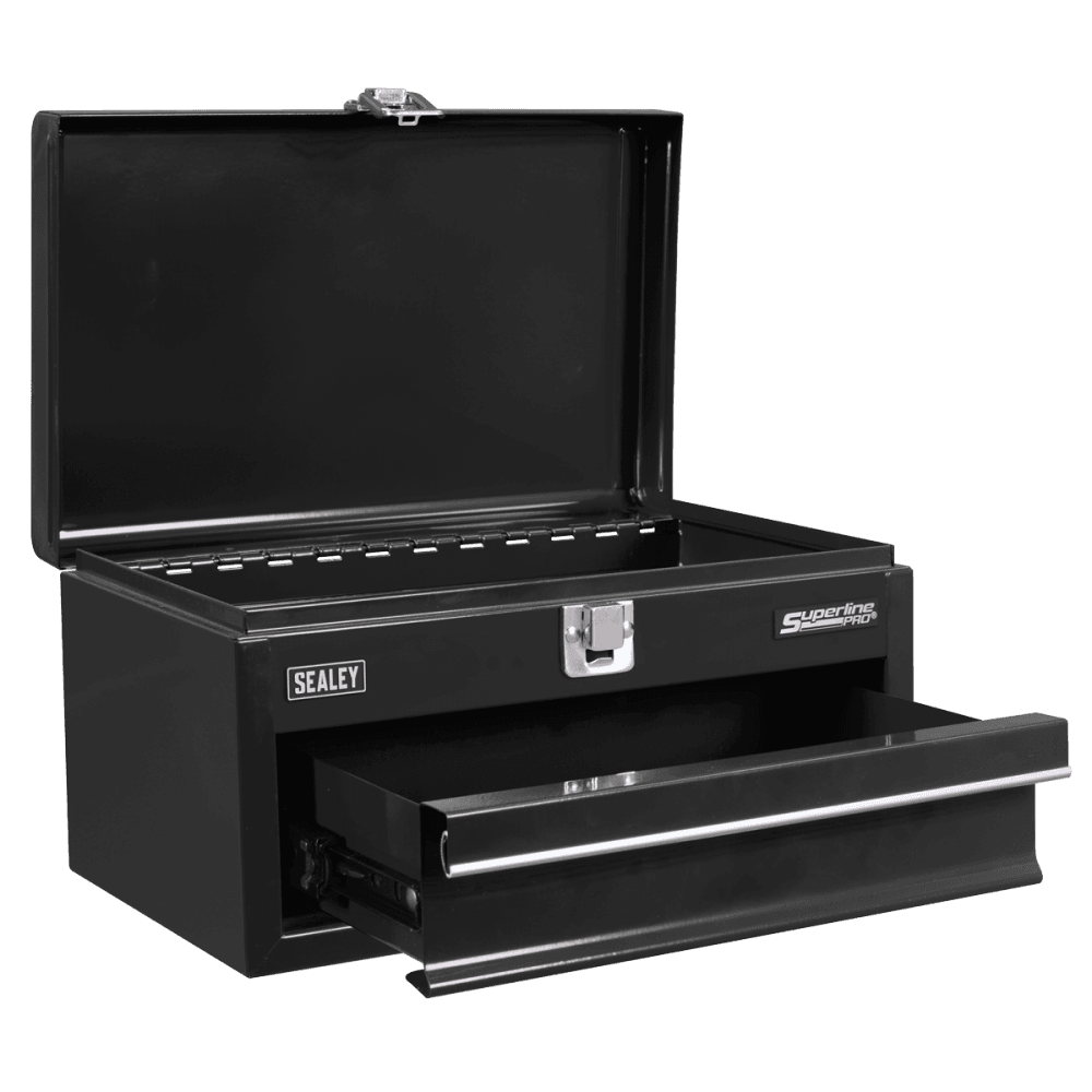 Superline Pro Mini Toolbox with Drawer - Black Model No- APMTB2
