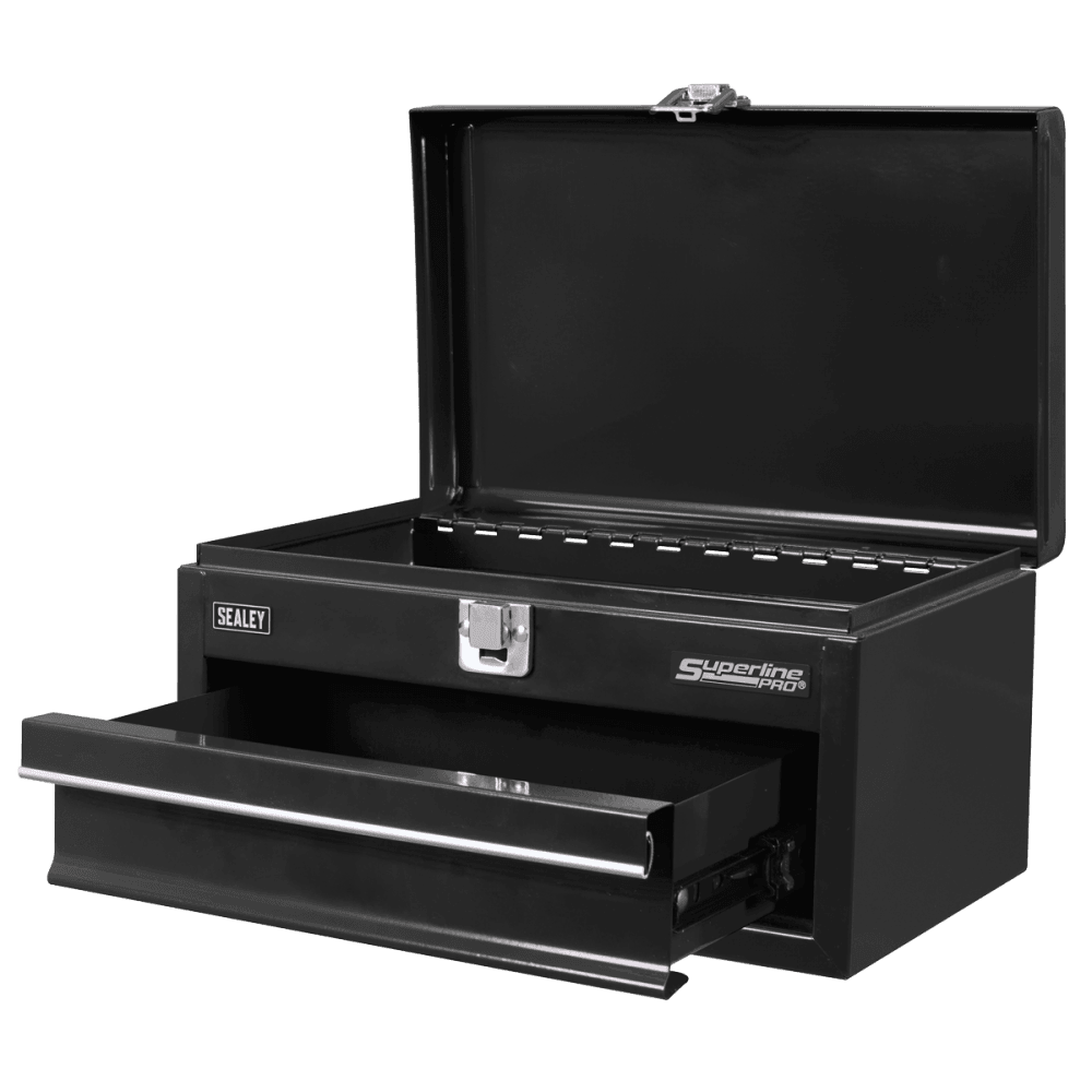 Superline Pro Mini Toolbox with Drawer - Black Model No- APMTB2