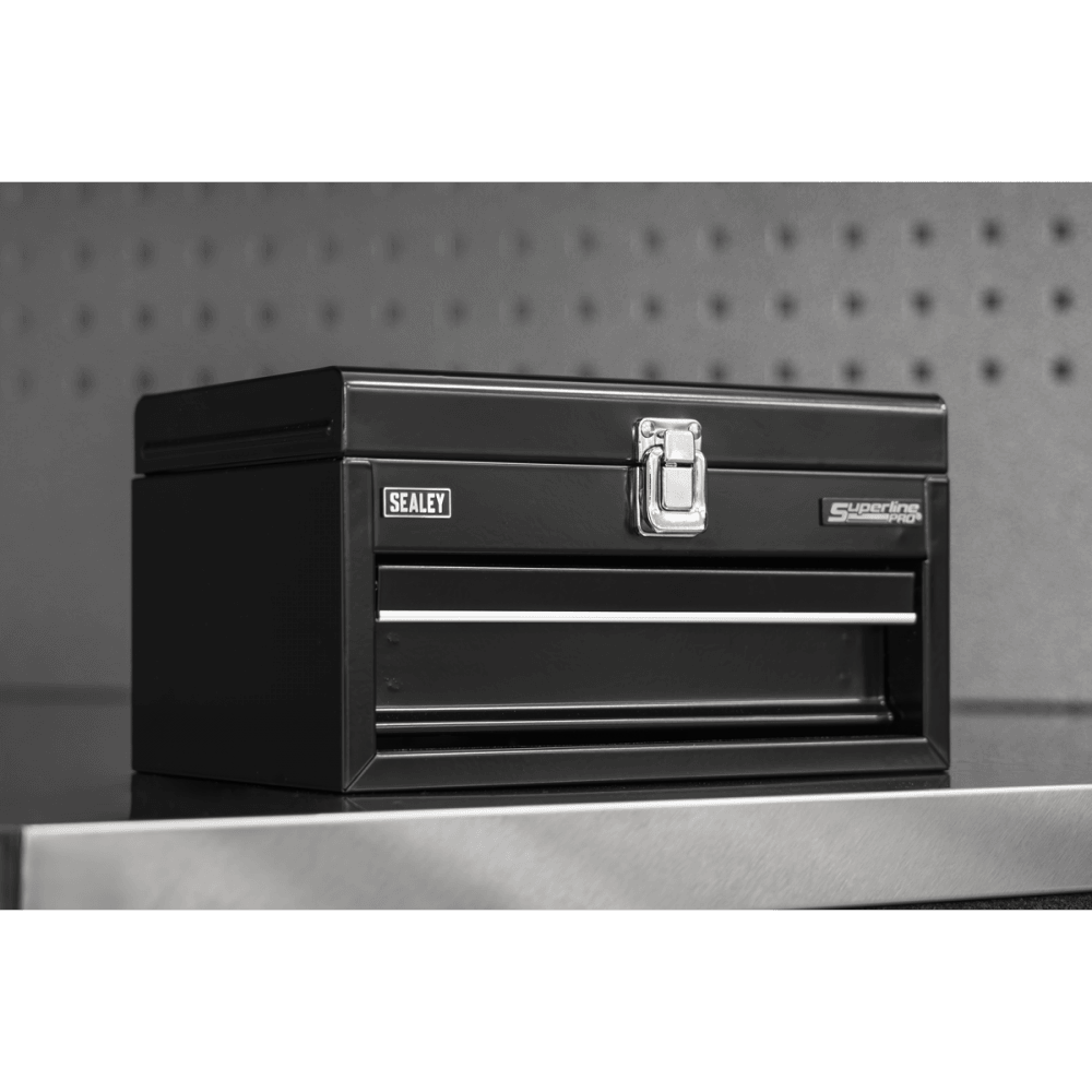 Superline Pro Mini Toolbox with Drawer - Black Model No- APMTB2