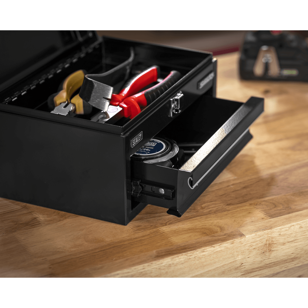 Superline Pro Mini Toolbox with Drawer - Black Model No- APMTB2