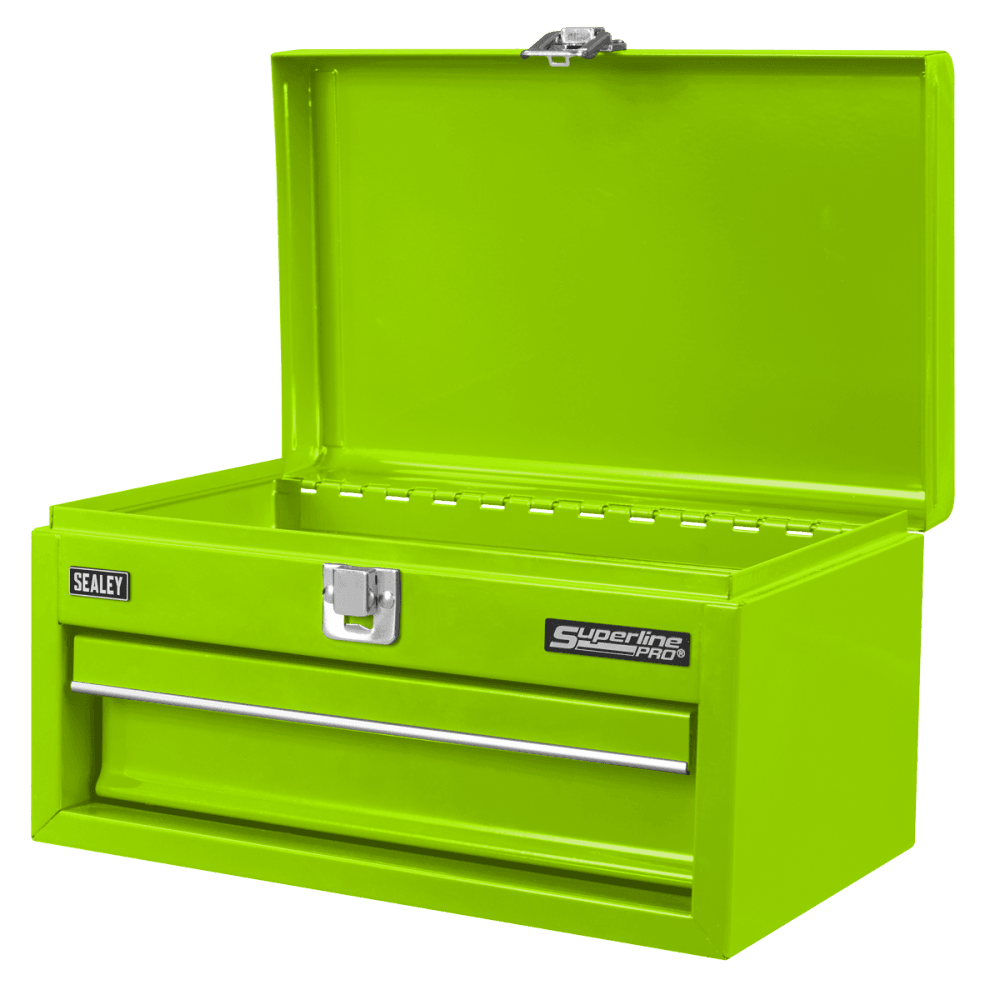 Superline Pro Mini Toolbox with Drawer - Green Model No- APMTB3