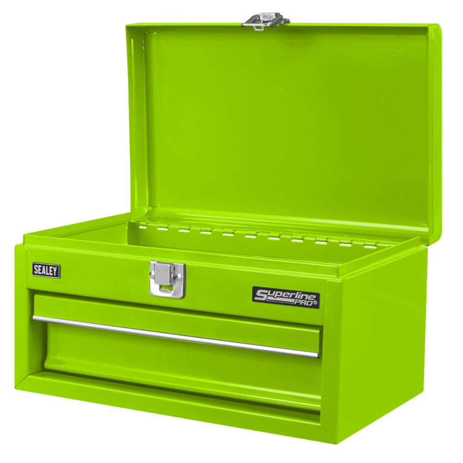 Superline Pro Mini Toolbox with Drawer - Green Model No- APMTB3
