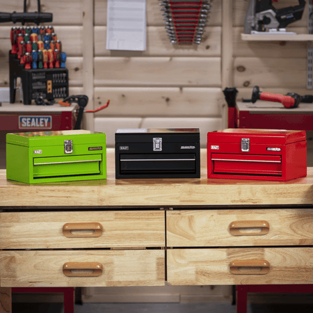 Superline Pro Mini Toolbox with Drawer - Green Model No- APMTB3