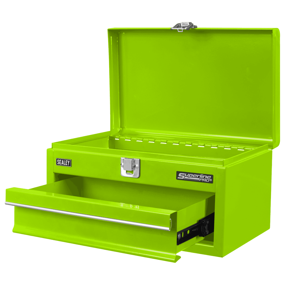 Superline Pro Mini Toolbox with Drawer - Green Model No- APMTB3