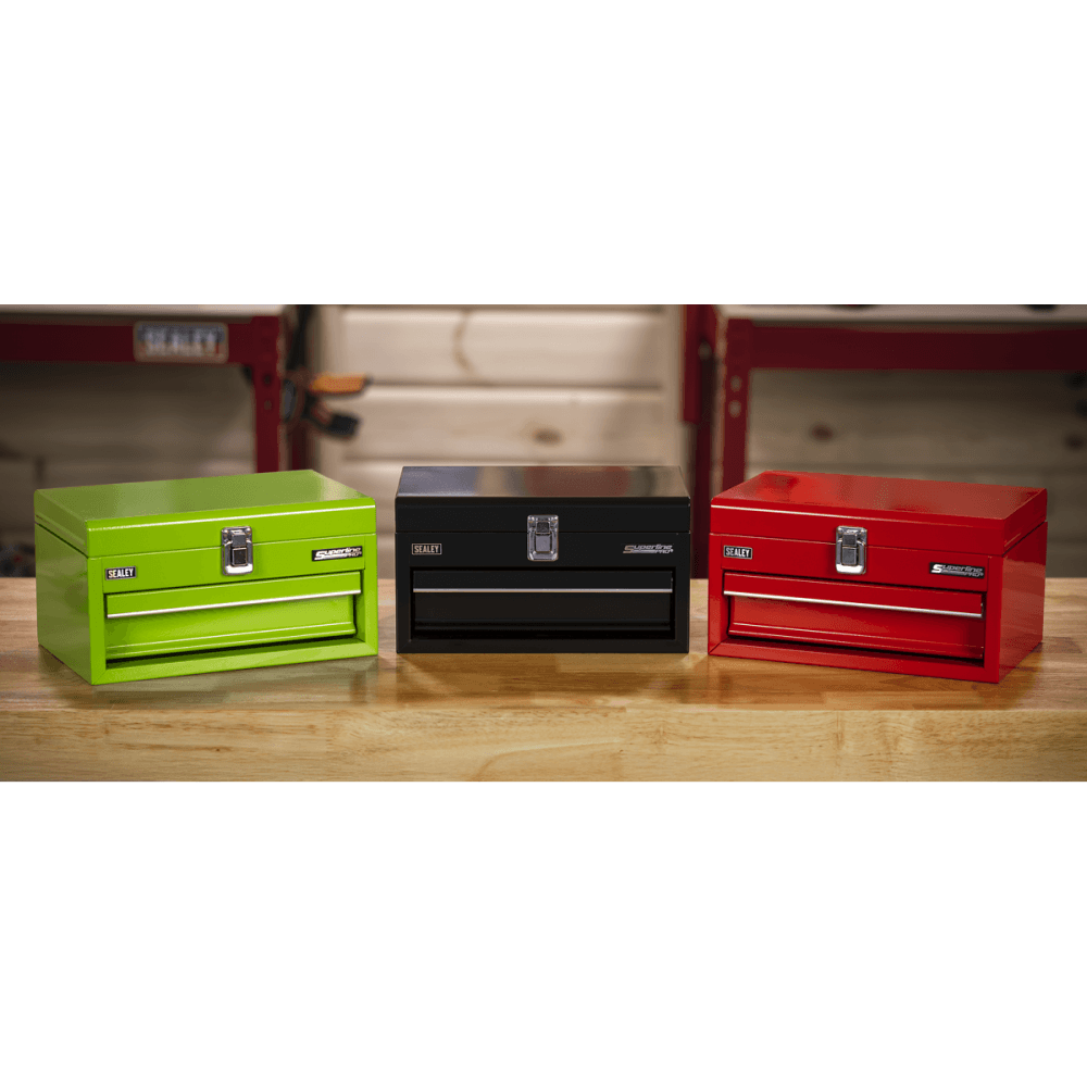 Superline Pro Mini Toolbox with Drawer - Green Model No- APMTB3