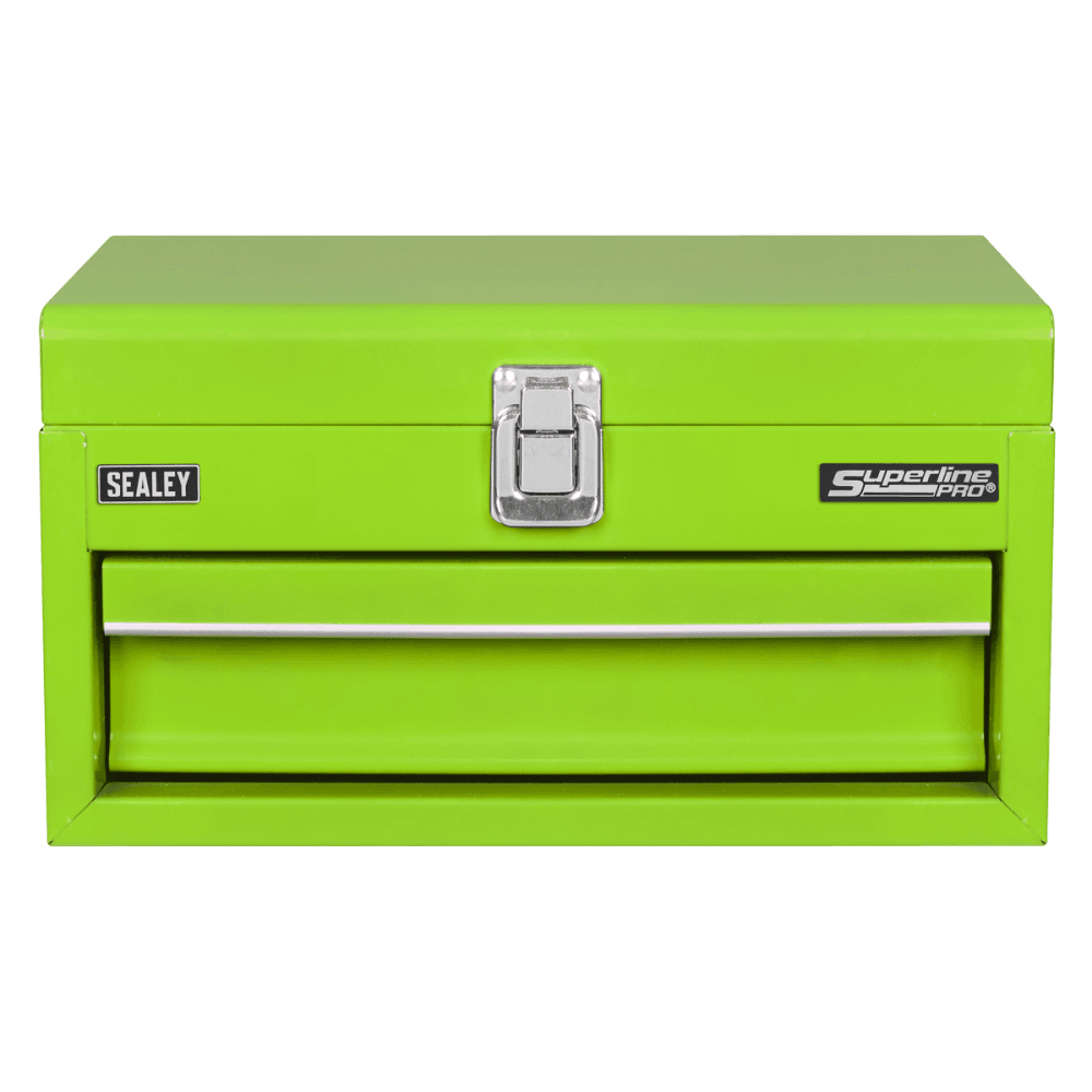 Superline Pro Mini Toolbox with Drawer - Green Model No- APMTB3