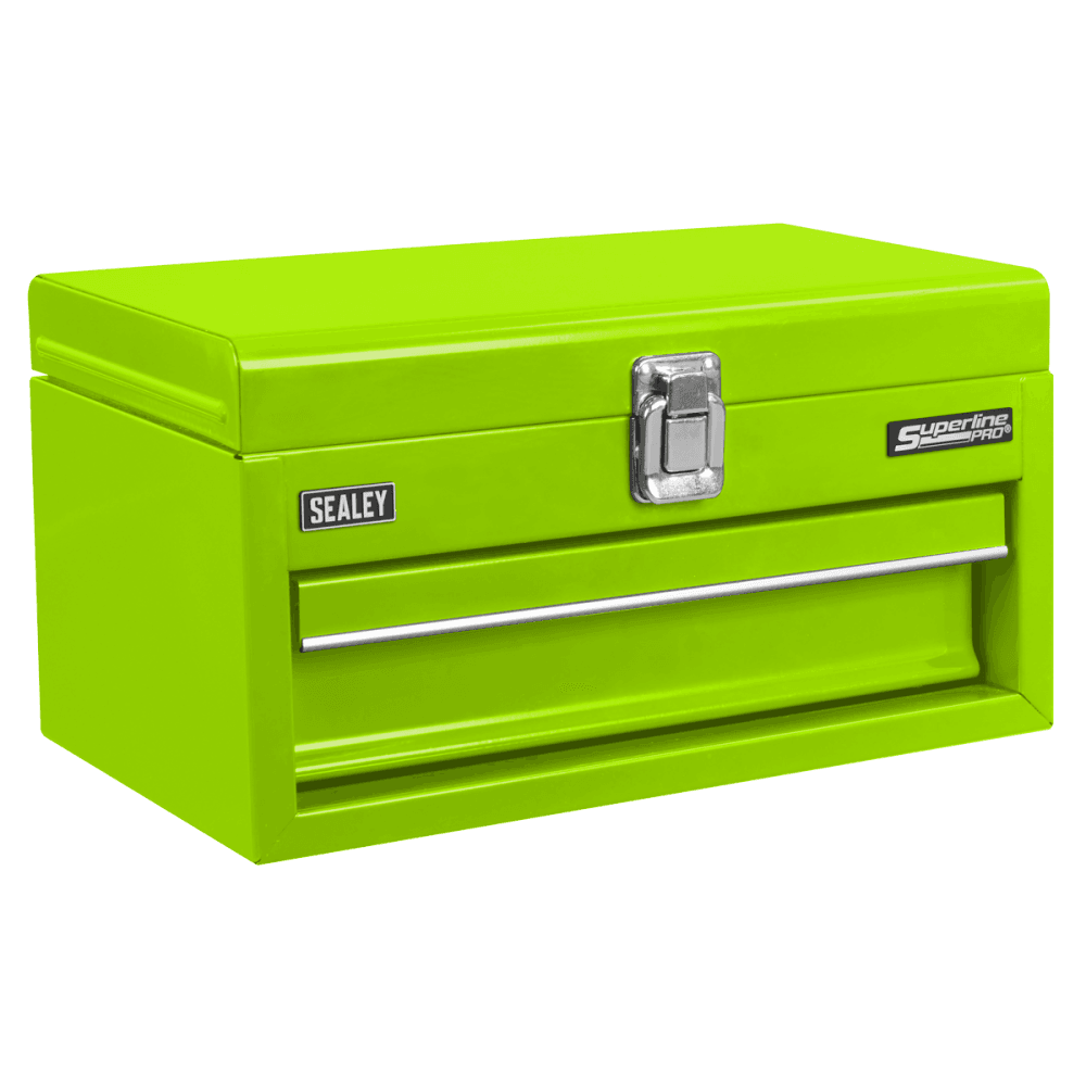 Superline Pro Mini Toolbox with Drawer - Green Model No- APMTB3