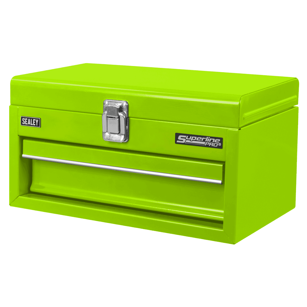 Superline Pro Mini Toolbox with Drawer - Green Model No- APMTB3