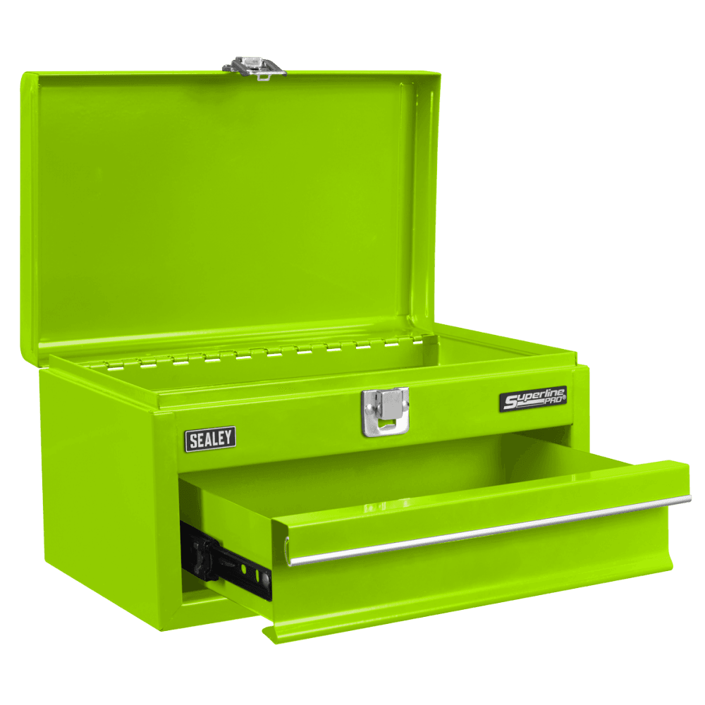 Superline Pro Mini Toolbox with Drawer - Green Model No- APMTB3