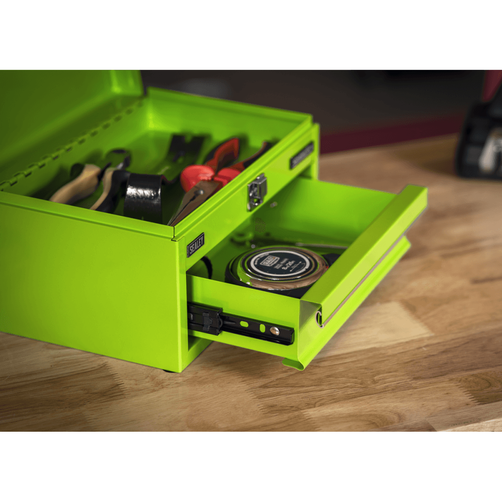 Superline Pro Mini Toolbox with Drawer - Green Model No- APMTB3