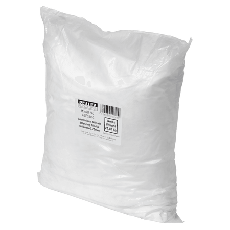Aluminium Silicate Blasting Media 0.09mm-0.25mm Model No- ASF25KG