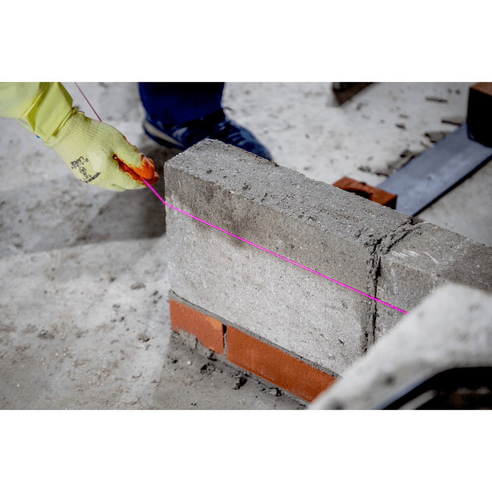 Braided Nylon Brick Line 76m - Pink Model No- BLP1