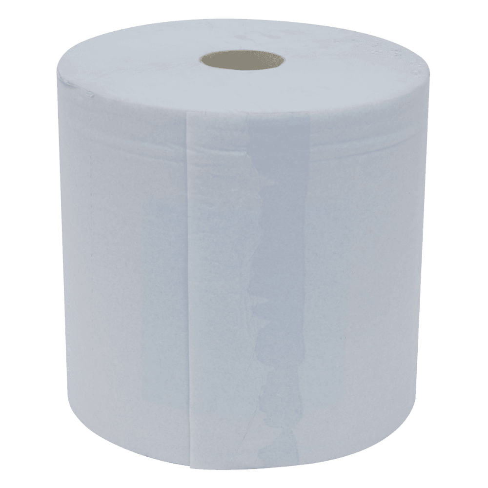 2-Ply Blue Wiper Roll 400m x 260mm - Pack of 2 Model No- BLU400