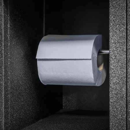 2-Ply Embossed Blue Paper Roll 60m - Pack of 6 Model No- BLU60