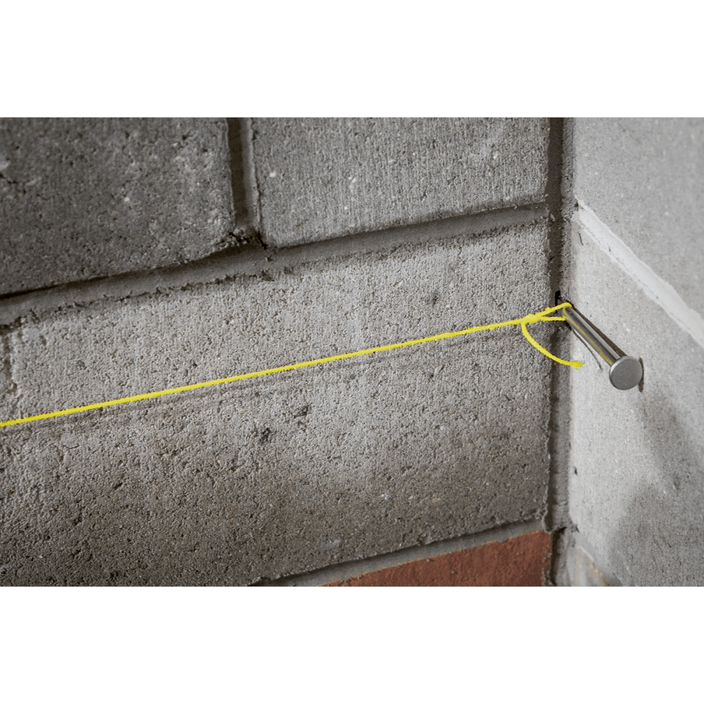 Braided Nylon Brick Line 76m - Yellow Model No- BLY1