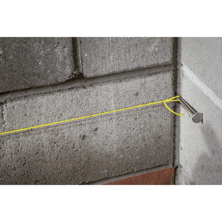 Braided Nylon Brick Line 76m - Yellow Model No- BLY1