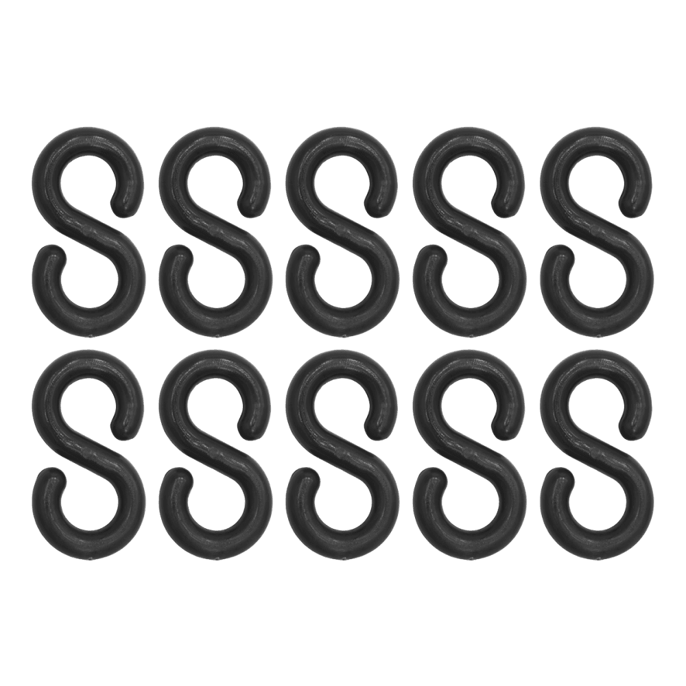 Plastic Chain S-Hook - Pack of 10 Model No- BSH10