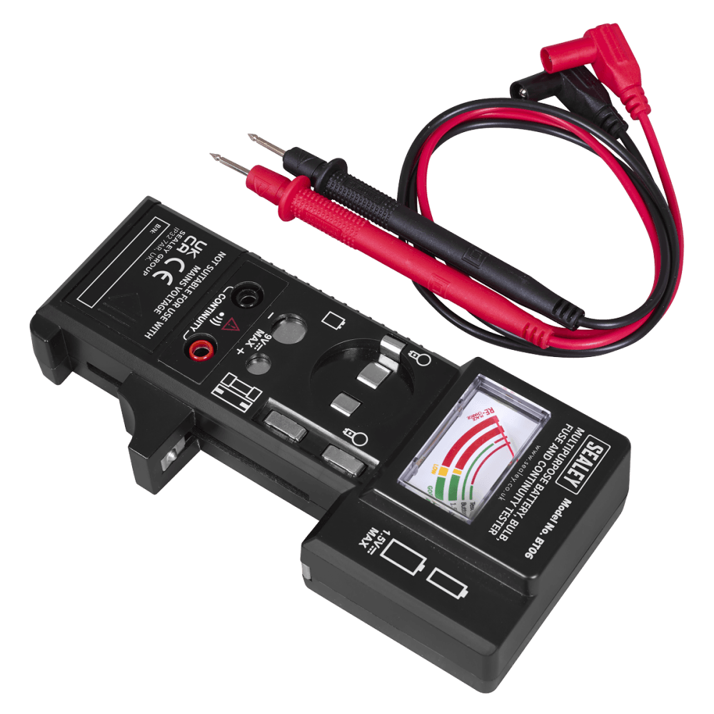 Multipurpose Battery, Bulb, Fuse & Continuity Tester Model No- BT06