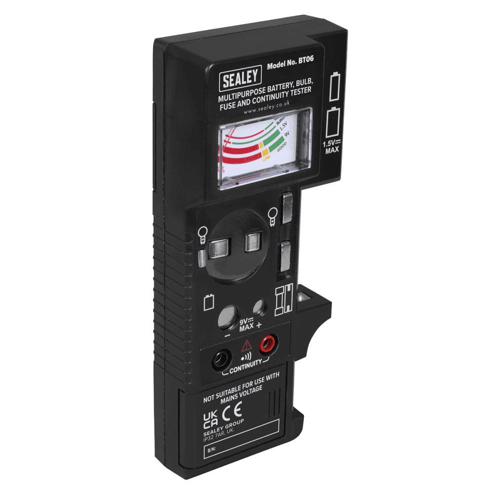 Multipurpose Battery, Bulb, Fuse & Continuity Tester Model No- BT06