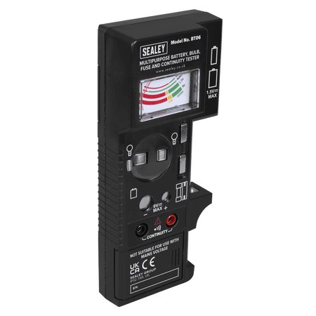 Multipurpose Battery, Bulb, Fuse & Continuity Tester Model No- BT06