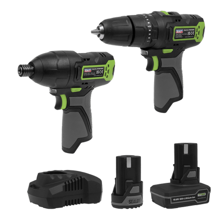 2 x SV10.8 Series Power Tool Kit 10.8V - 2 Batteries Model No- CP108VCOMBO3