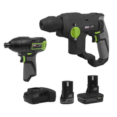 2 x SV10.8 Series Cordless Power Tool Kit 10.8V - 2 Batteries Model No- CP108VCOMBO4