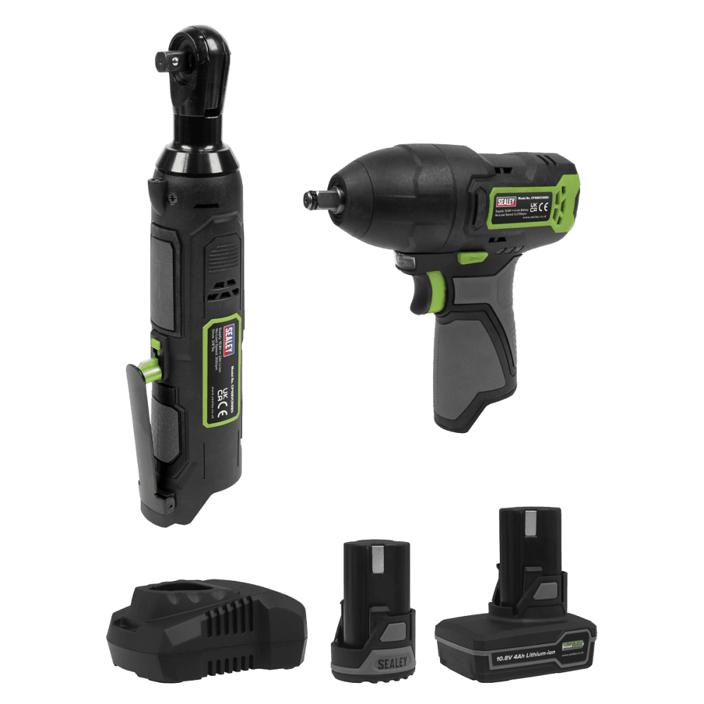 2 x SV10.8 Series Power Tool Kit 10.8V - 2 Batteries Model No- CP108VCOMBO6
