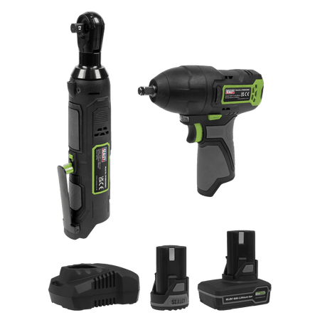 2 x SV10.8 Series Power Tool Kit 10.8V - 2 Batteries Model No- CP108VCOMBO6